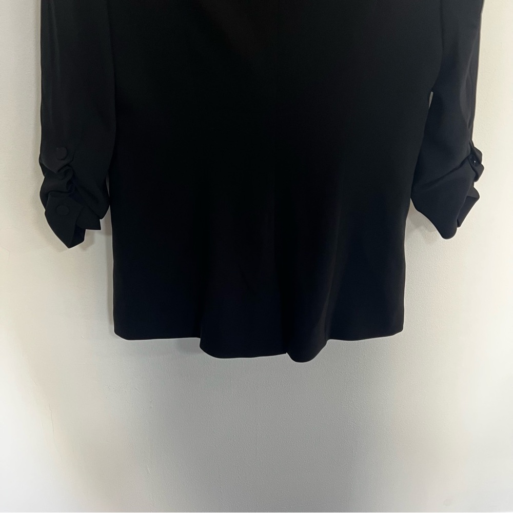 Cinq a Sept Khloe Rushed Sleeve Blazer Jacket - Picture 13 of 16